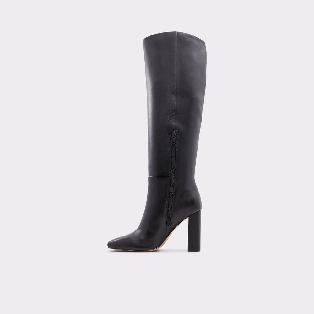 Never wears- Aldo Mingeon Leather Knee-High Boots – Classic & Chic - Picture 4 of 6